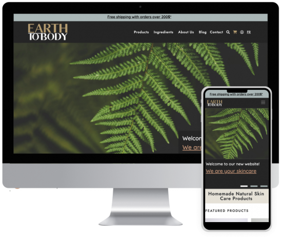 Earth To Body site Earth To Body site